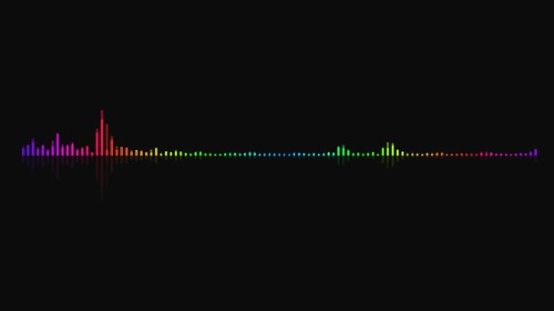 Korektor dźwięku tła. Multicolor bezszwowe cyfrowy - Zdjęcie, obraz
