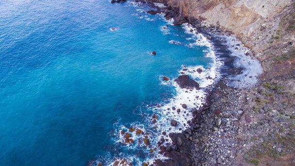Scenic view of rocks and stony coast - Foto, immagini