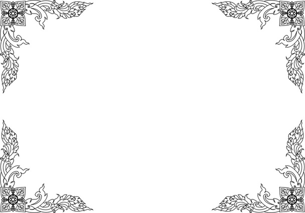 Thaise pattern22 - Vector, afbeelding