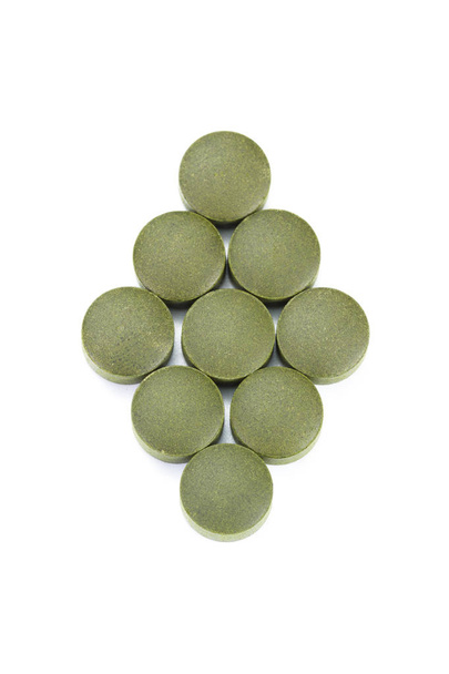 erjesztett chlorella tabletta - Fotó, kép