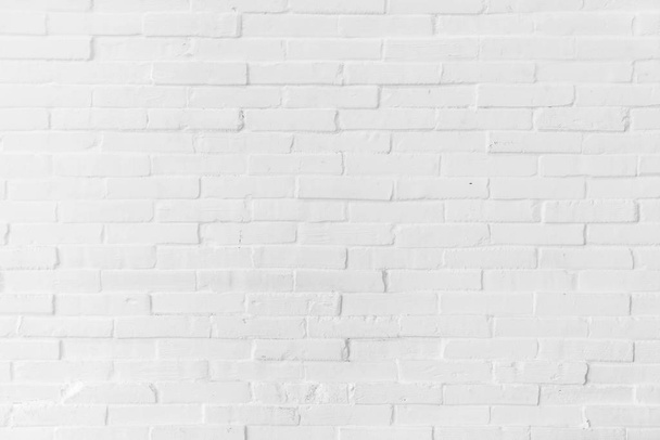 prázdné bílé cihlová zeď - Fotografie, Obrázek