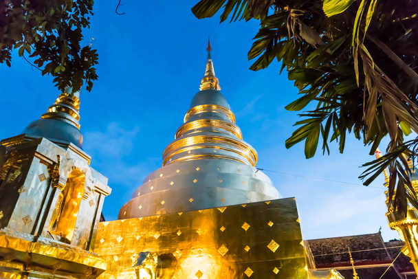 Wat Phra Singh in Chiang Mai, Thailand. - Foto, imagen