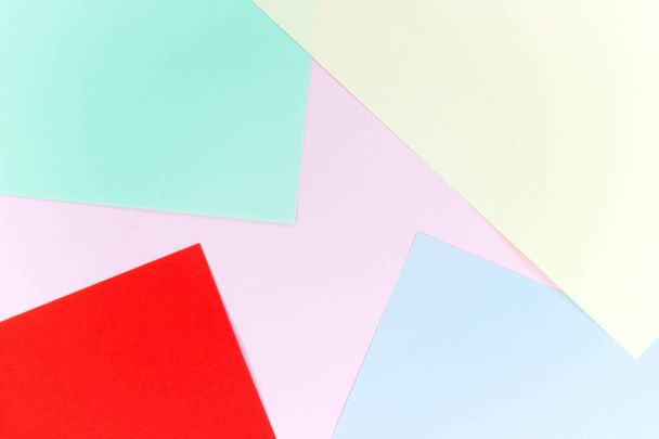 Abstracción de fondo de papel de diferentes colores
 - Foto, imagen