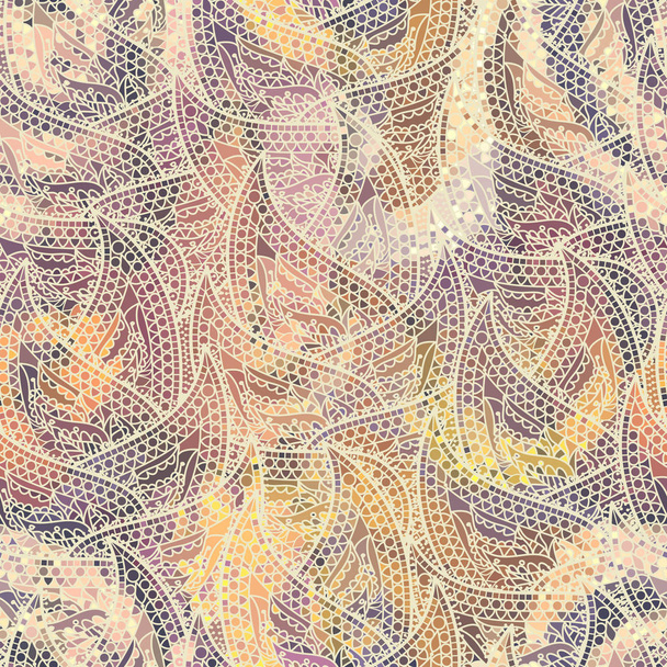 Seamless pattern Paisley. - Вектор,изображение