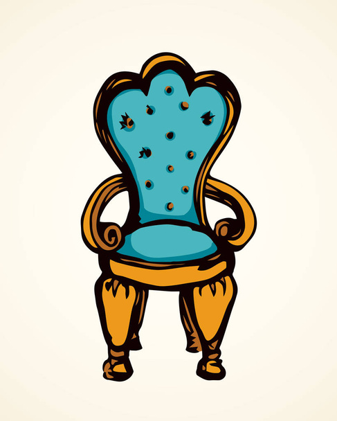 Le trône. Dessin vectoriel
 - Vecteur, image