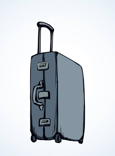 Une valise. Dessin vectoriel
 - Vecteur, image