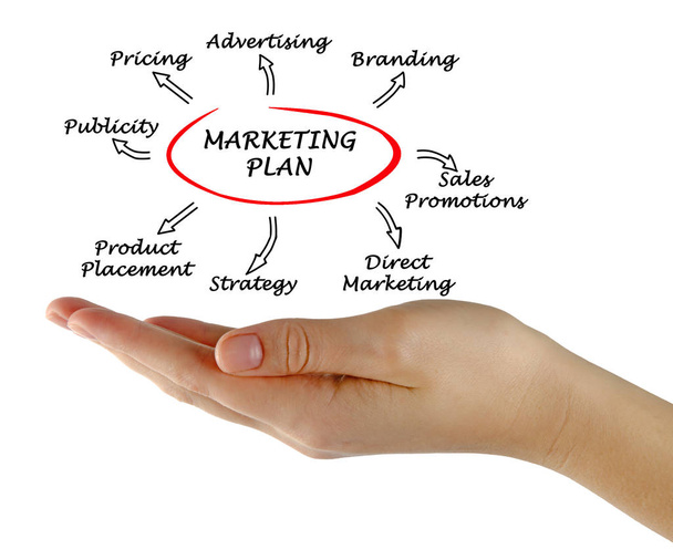 Presentation of marketing strategy - Foto, Imagem