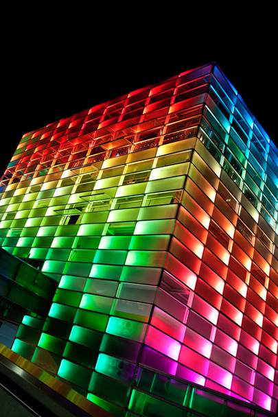 Bâtiment multicolore
 - Photo, image
