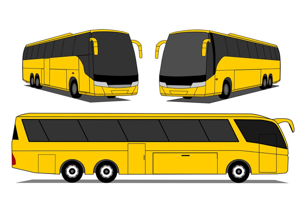 Reisebus - Vektor, Bild