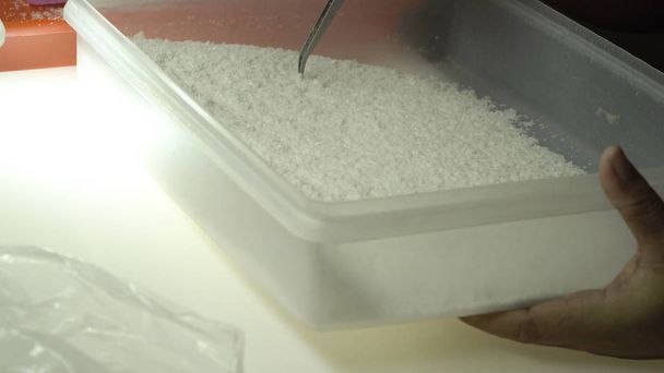 Production Crystalline Sea Salt - Photo, Image