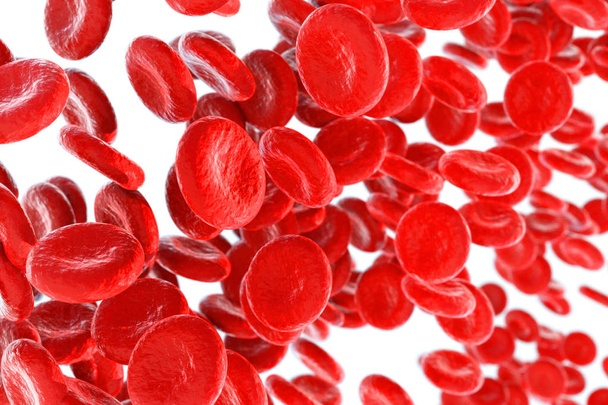 glóbulos rojos 3d rendering
 - Foto, Imagen
