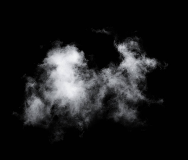 clouds on black background - Foto, Imagen
