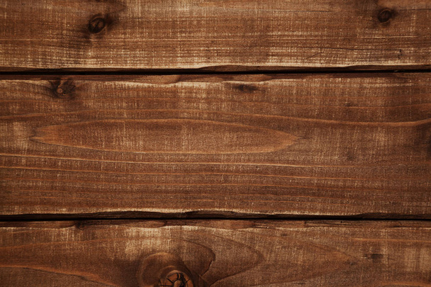 Stěny jsou vyrobeny z prken. Hnědé dřevěné prkno pro webové pozadí. - Fotografie, Obrázek