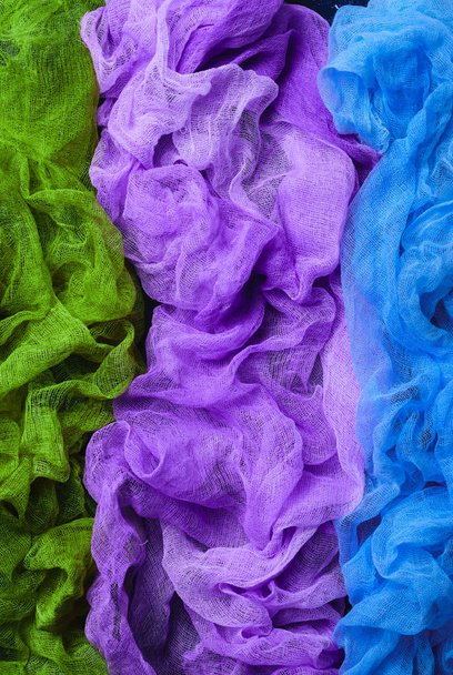 Dyed gauze fabric - Foto, imagen