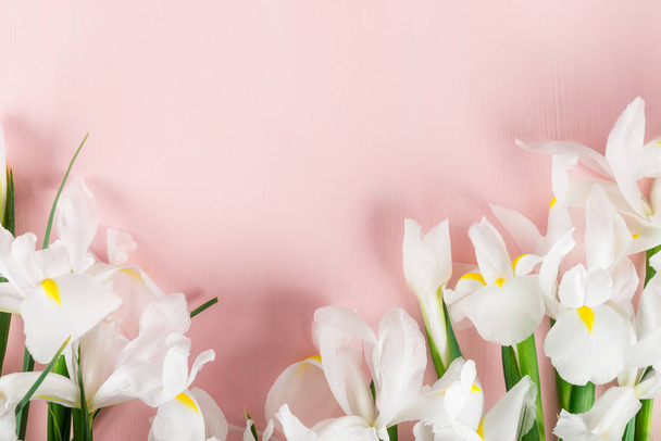 Ramillete de hermosas flores de iris
 - Foto, imagen