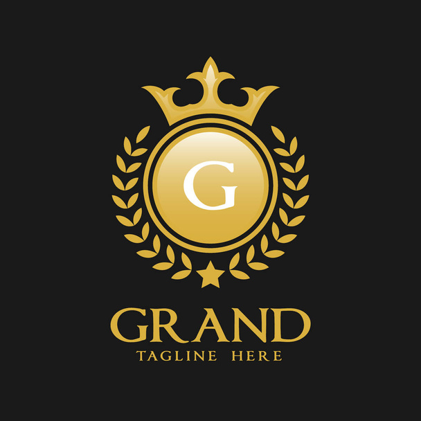 Letter G Logo - класичний шаблон розкішного стилю
 - Вектор, зображення