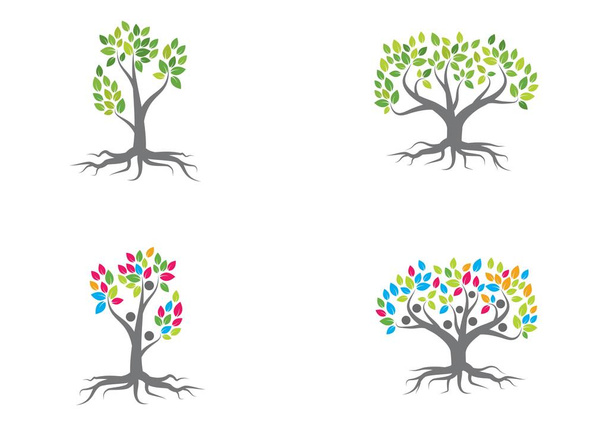 вектор логотипу сімейного дерева
 - Вектор, зображення