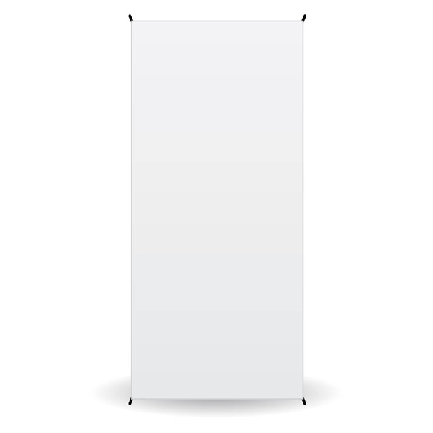 front banner x-stands display isolated - Vector, Imagen