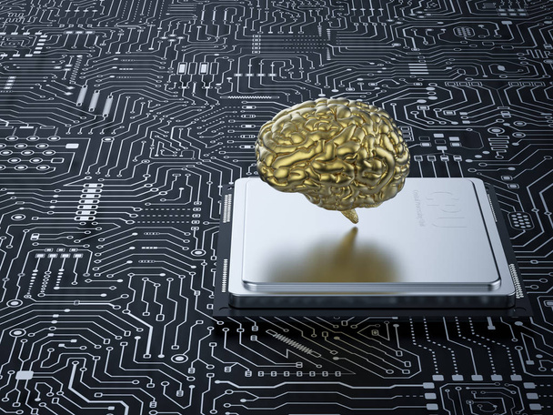 мозку на процесорі
 - Фото, зображення