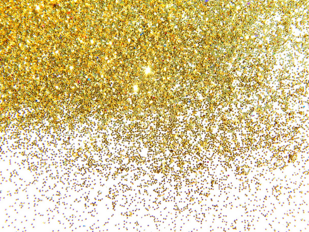 Текстурированный фон с золотым блеском сверкает на белом
 - Фото, изображение