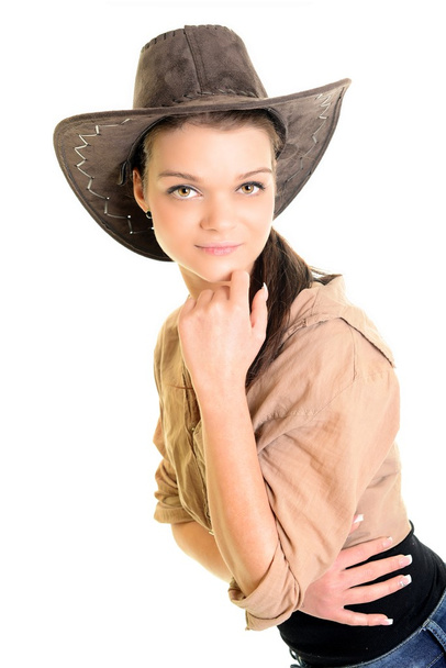 Sexy cowgirl - Zdjęcie, obraz