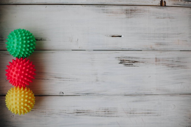 Colored rubber ball toys for pets - Foto, Bild