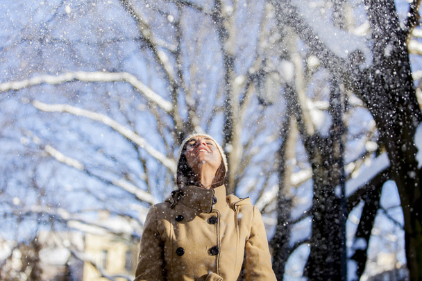 radość zimowa - Zdjęcie, obraz