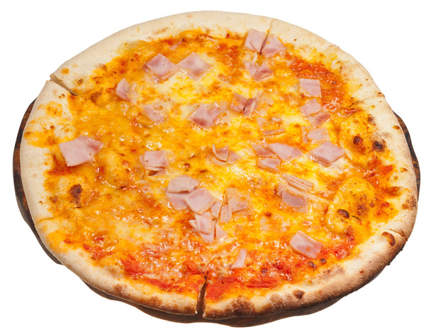 prosciutto cotto İtalyan pizza - Fotoğraf, Görsel