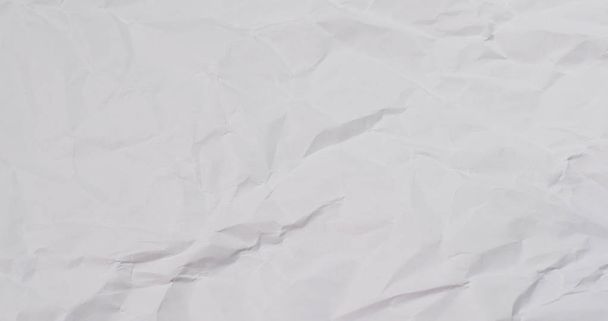 White paper wrinkle background  - Zdjęcie, obraz