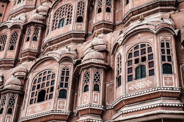 Hawa Mahal, le palais des vents, Jaipur, Rajasthan, Inde
. - Photo, image