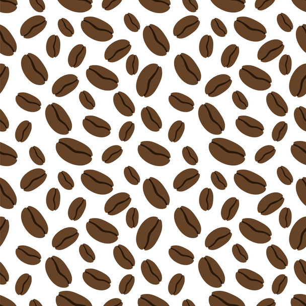 Varrat nélküli mintát a kávé. Vektoros illusztráció. - Vektor, kép