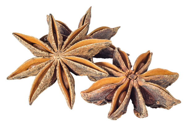 Star anise spice fruit closeup - Photo, Image
