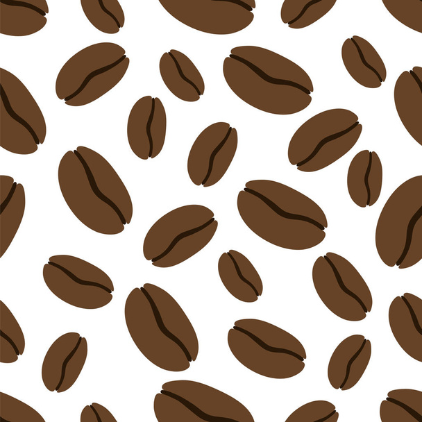 コーヒーのシームレスなパターン。ベクトル図 - ベクター画像