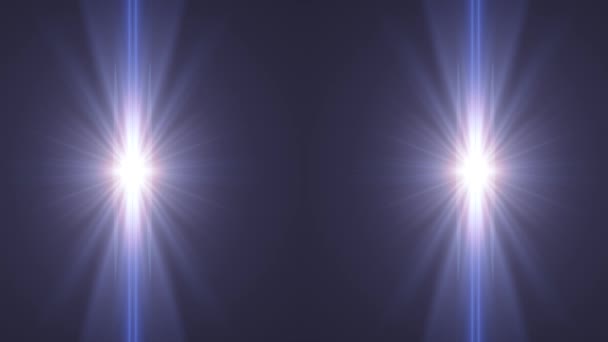 oldal villogó star nap sugarai fények optikai lencse trapéznadrág fényes animáció művészeti háttér hurok új minőségű természetes világítás lámpa sugarak hatása dinamikus színes világos videofelvétel - Felvétel, videó