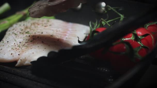 Fresh fish and seafood - Metraje, vídeo