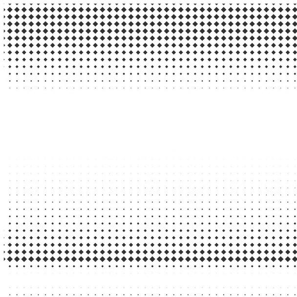Abstract halftone texture with rhombuses. - Vector, Image