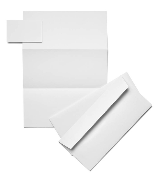 koperta list karty papieru szablon biznes - Zdjęcie, obraz