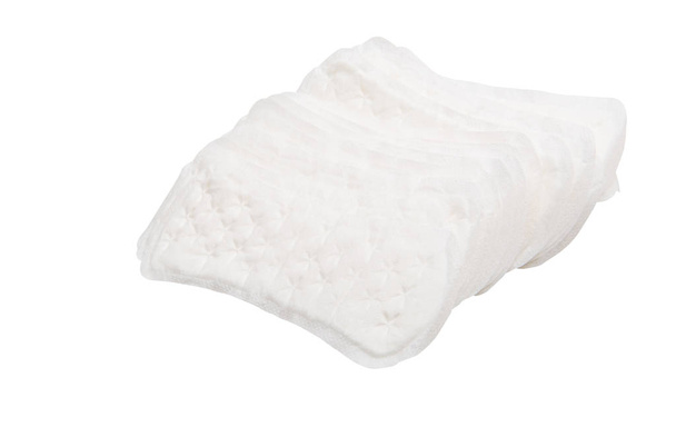 Pila di assorbenti igienici (o asciugamani o assorbenti
)  - Foto, immagini
