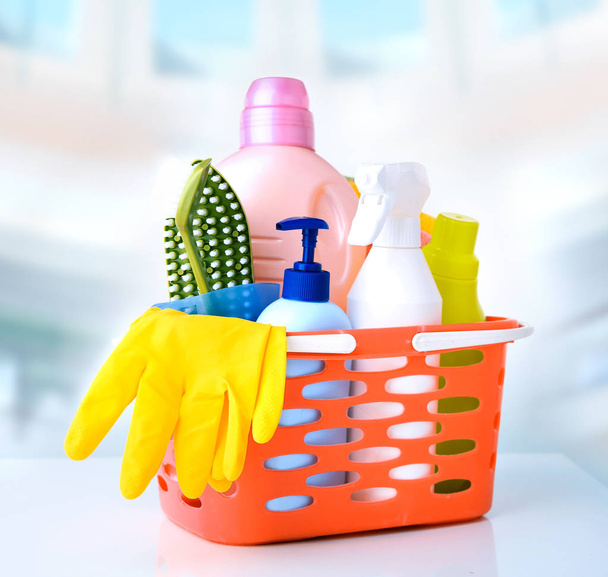 Sanitary items,cleaning household supplies. - Photo, Image