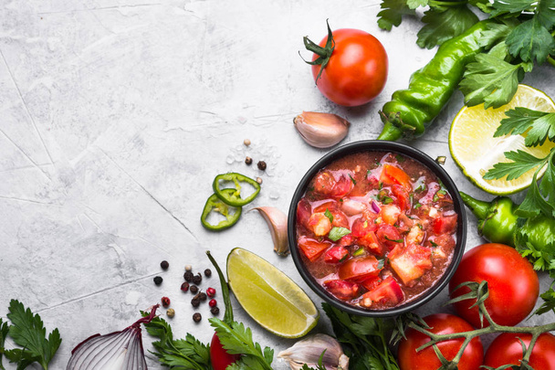 Salsa  sauce mexican food. - Fotó, kép