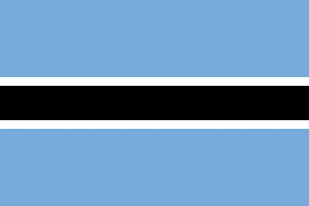 Bandera de Botswana
 - Foto, imagen
