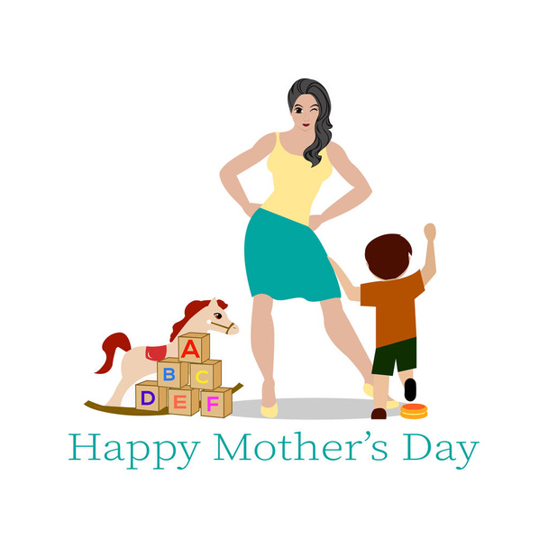 Happy Mother day - ベクター画像