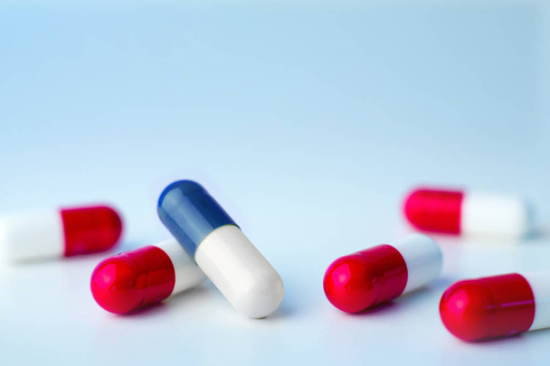 Medical healthcare pills isolated on a background  - Foto, imagen