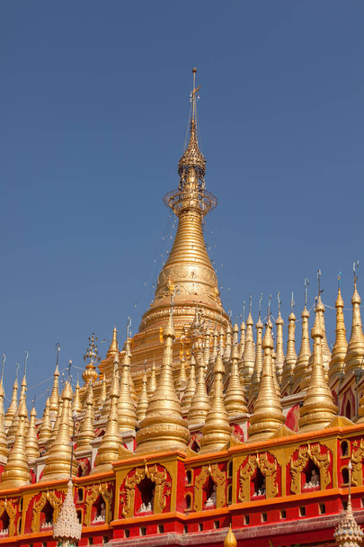 Thanboddhay Paya pagoda in Monywa - Photo, image
