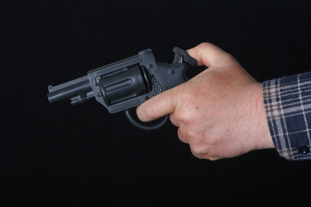 9mm pisztoly az ember kezét - Fotó, kép
