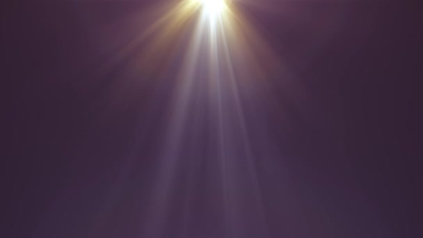 τρεμούλιασμα αστεριών ήλιο ακτίνες φώτα οπτικό φακό πλευρά φωτοβολίδες λαμπερά animation τέχνης βρόχο νέα ποιότητα φυσικού φωτισμού λαμπτήρα ακτίνες επίδραση δυναμική πολύχρωμο φωτεινό βιντεοσκοπημένων εικονών υποβάθρου - Πλάνα, βίντεο
