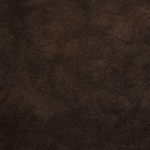 Textura de cuero marrón natural.  - Foto, imagen