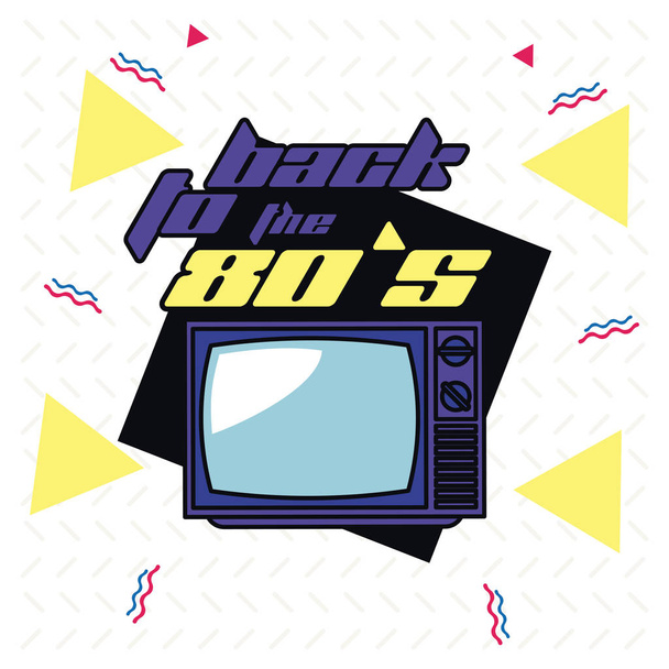 The 80s design - Vector, Image