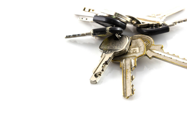 Grande grupo de chaves isoladas
 - Foto, Imagem