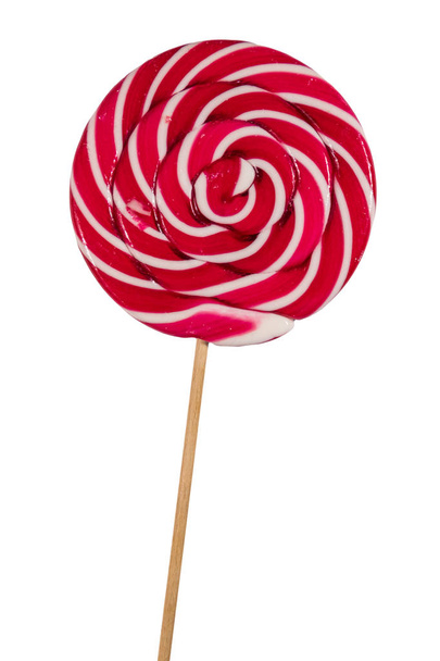 Sweet lollipop isolated on white background - Photo, Image
